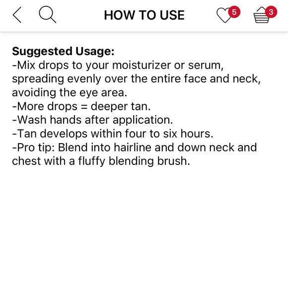 NWT- Isle of Paradise LIGHT- Self Tanning Drops- Full Size (1.01 OZ) - Picture 9 of 9